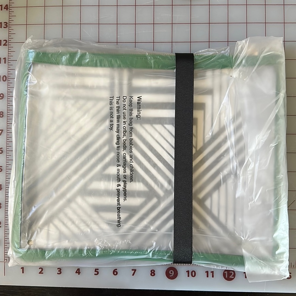 OTG 247 brand's #8 nudie green bag pouch